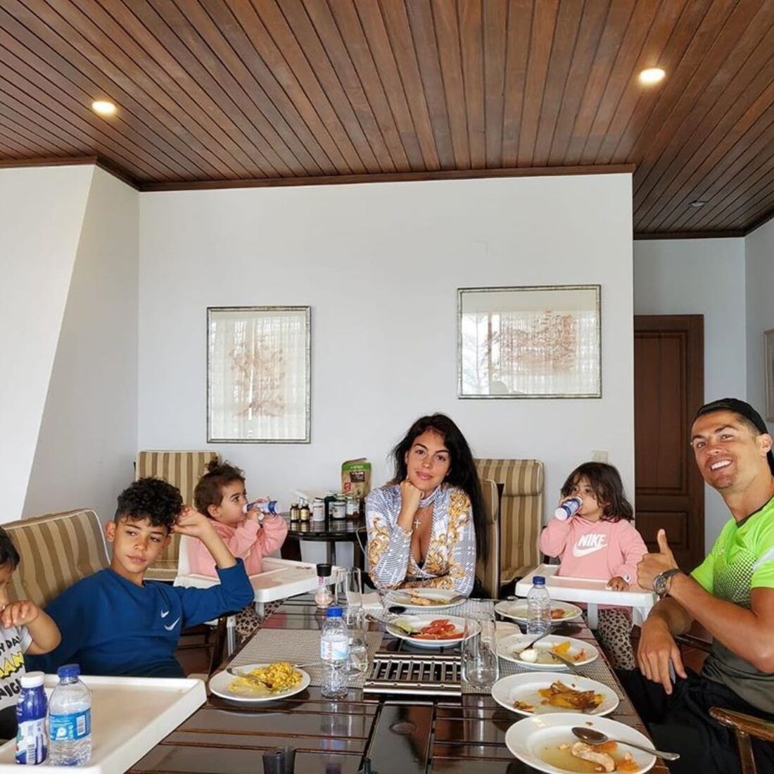 Cristiano Ronaldo em quarentena