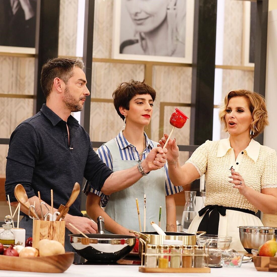 Cláudio Ramos, Joana Barrios, Cristina Ferreira