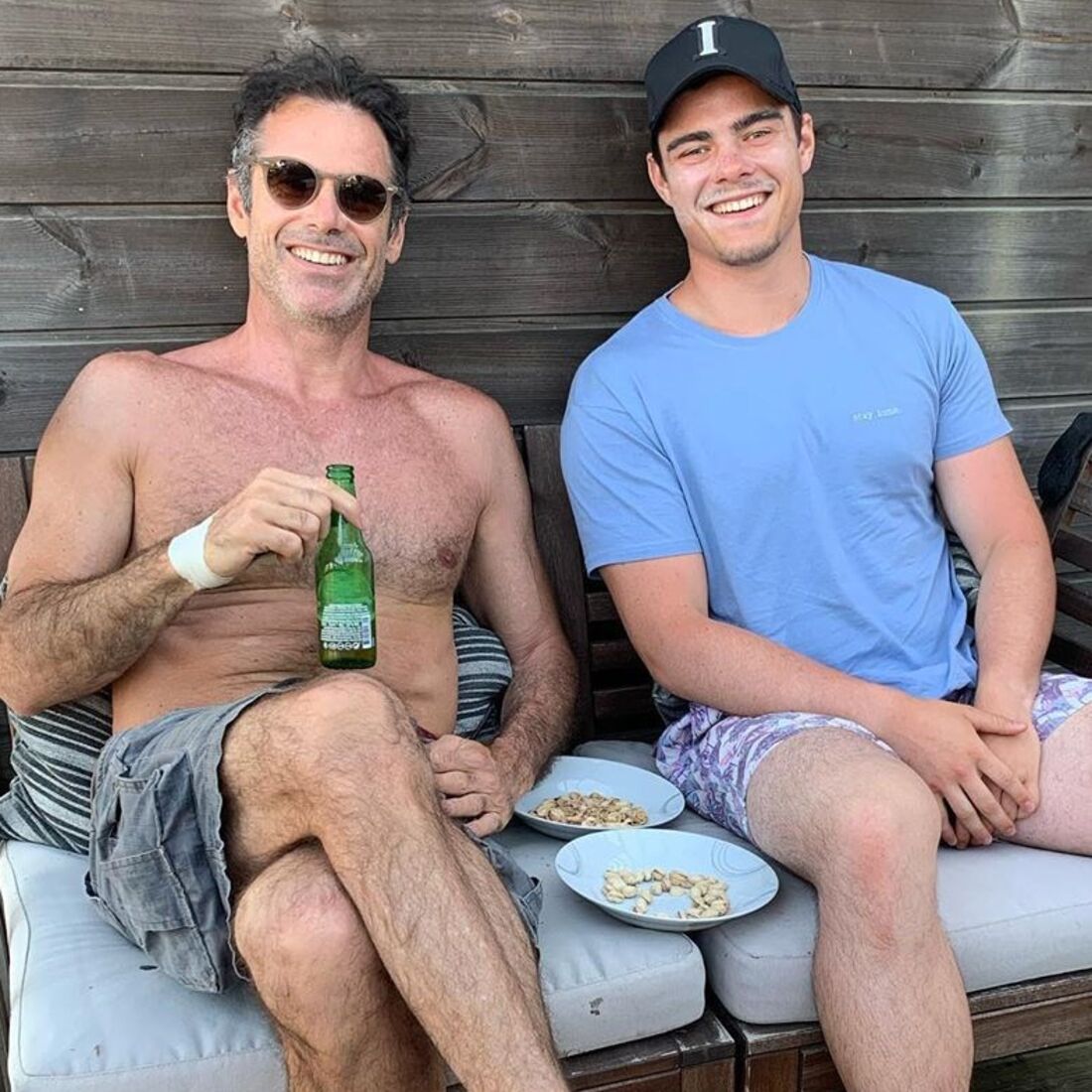 Pedro Lima e o filho, João Francisco