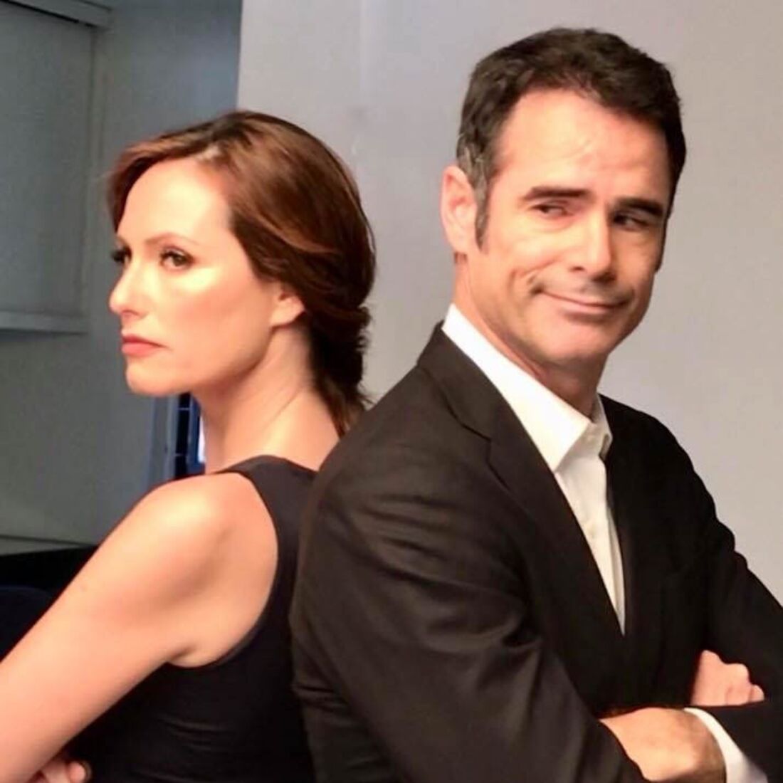 Fernanda Serrano e Pedro Lima