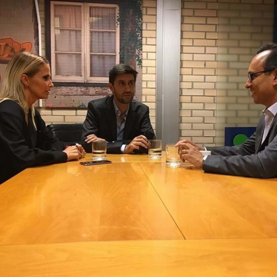 Cristina, Daniel e Ricardo Costa