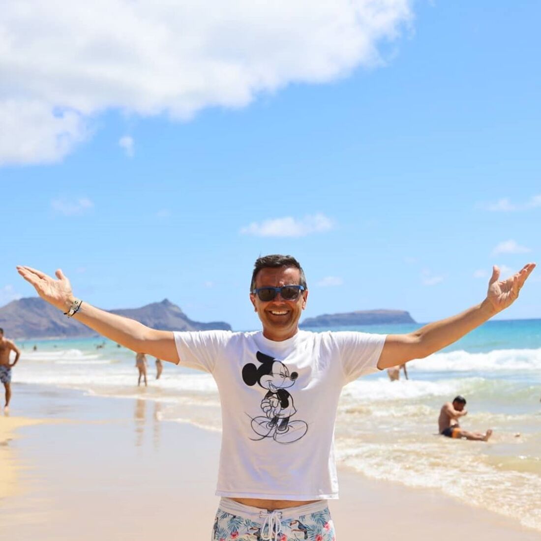 Jorge Gabriel no Porto Santo