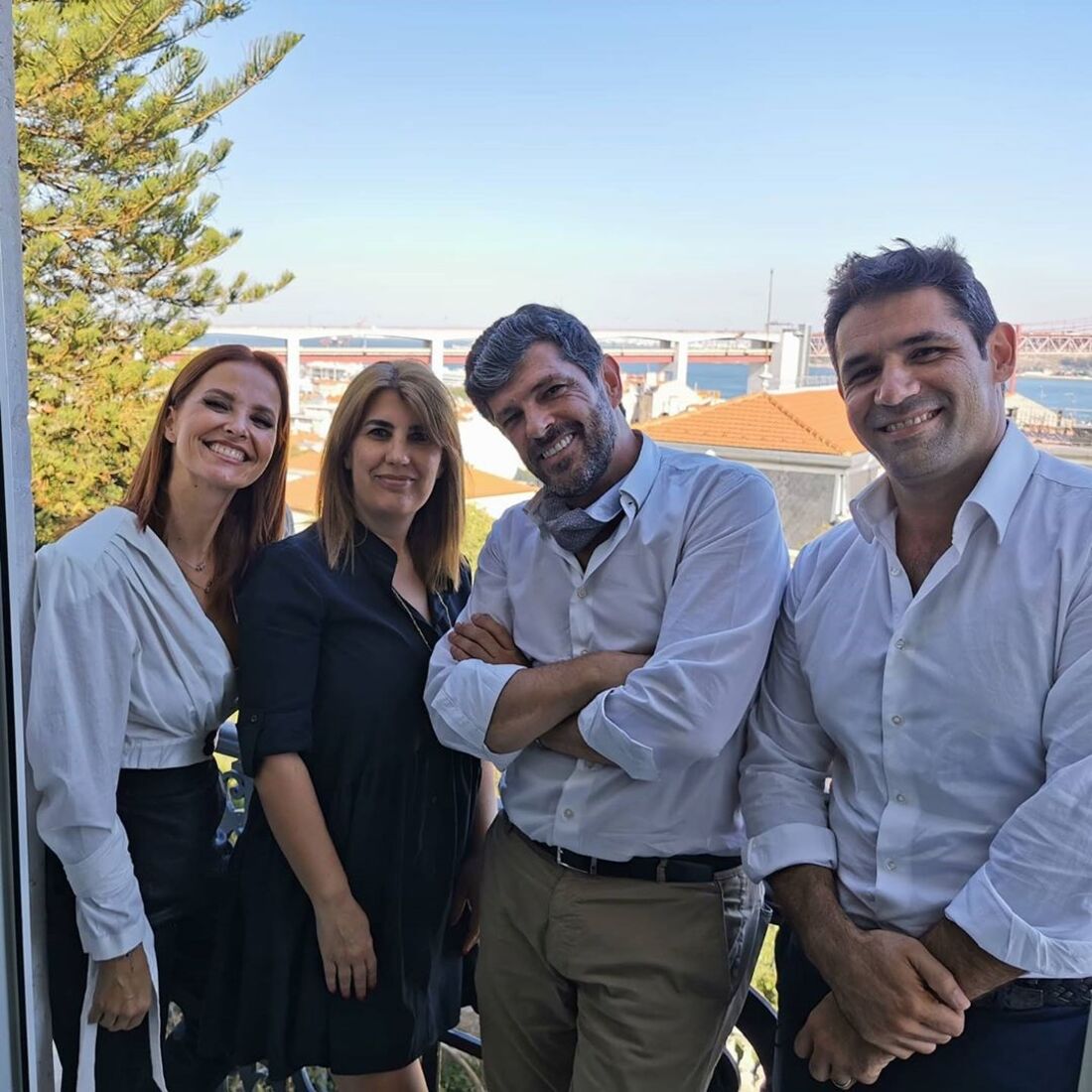 Cristina Ferreira, João Patrício, André Manso, TVI, direção de Entretenimento e Ficção, amigos, lurdes guerreiro