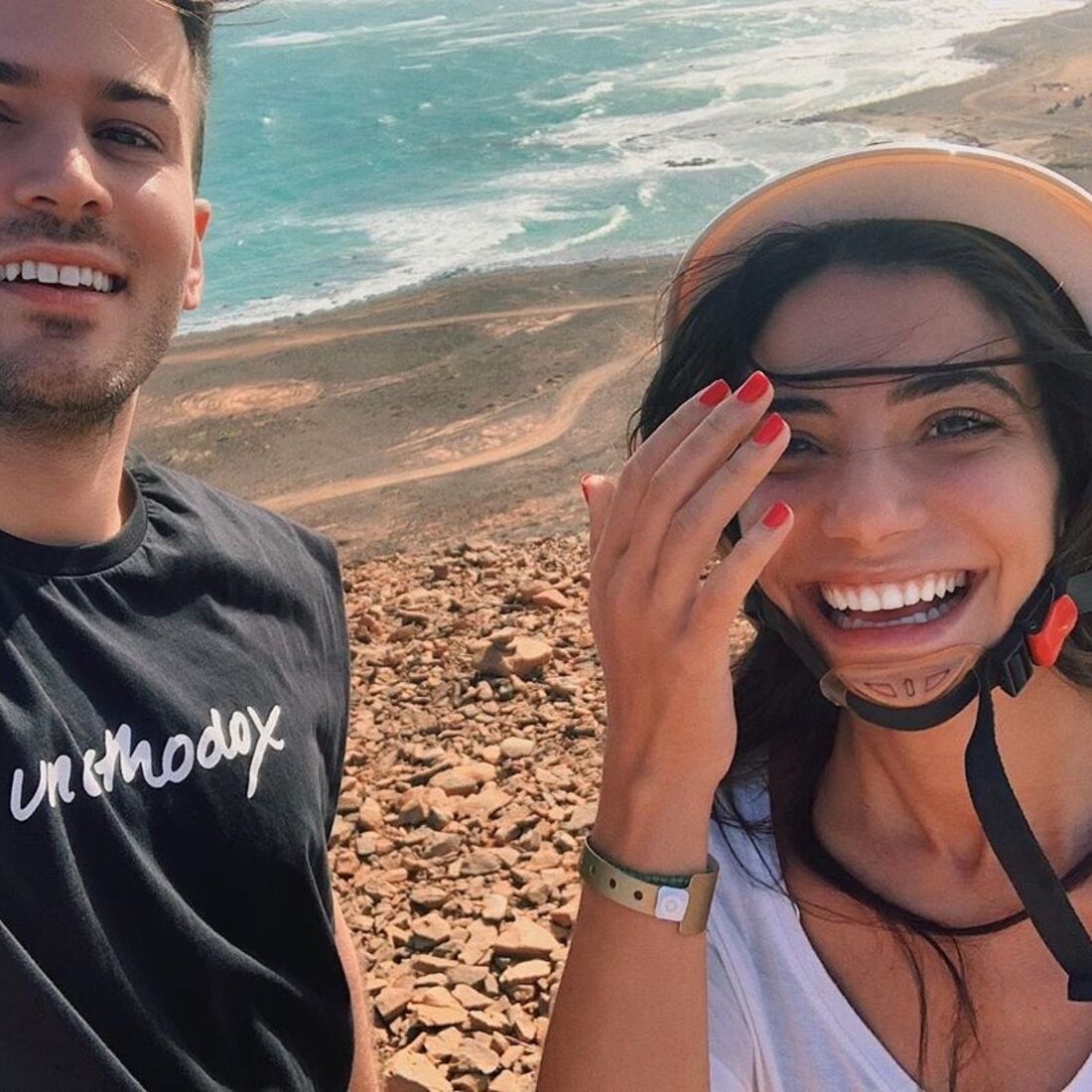 Carolina Carvalho e David Carreira