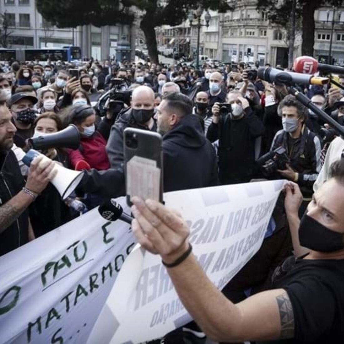 Ljubomir Stanisic, Manifestação Porto