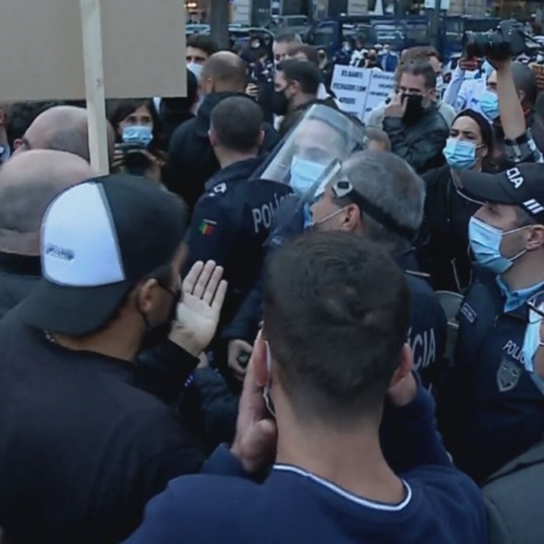 Ljubomir Stanisic, Manifestação no Porto