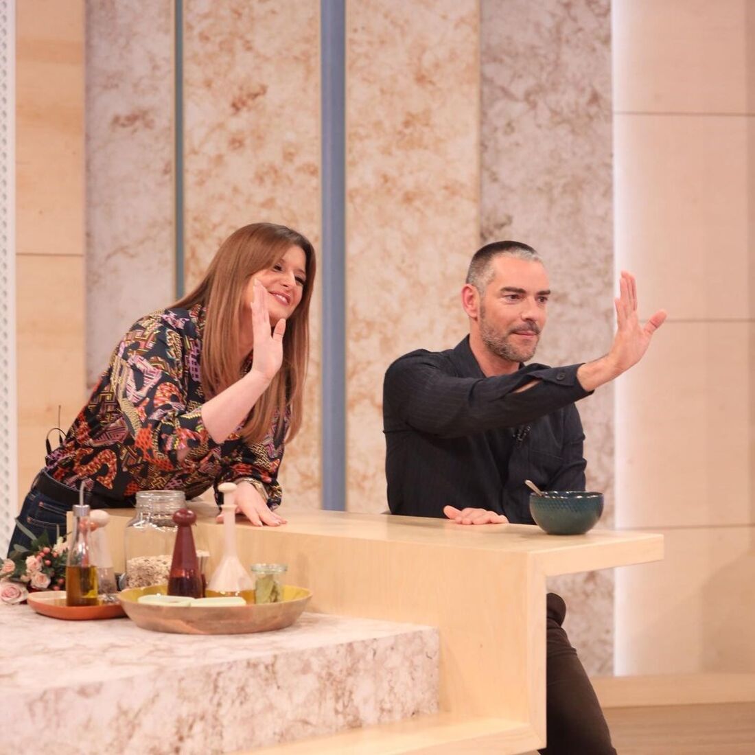 Maria Botelho Moniz e Cláudio Ramos