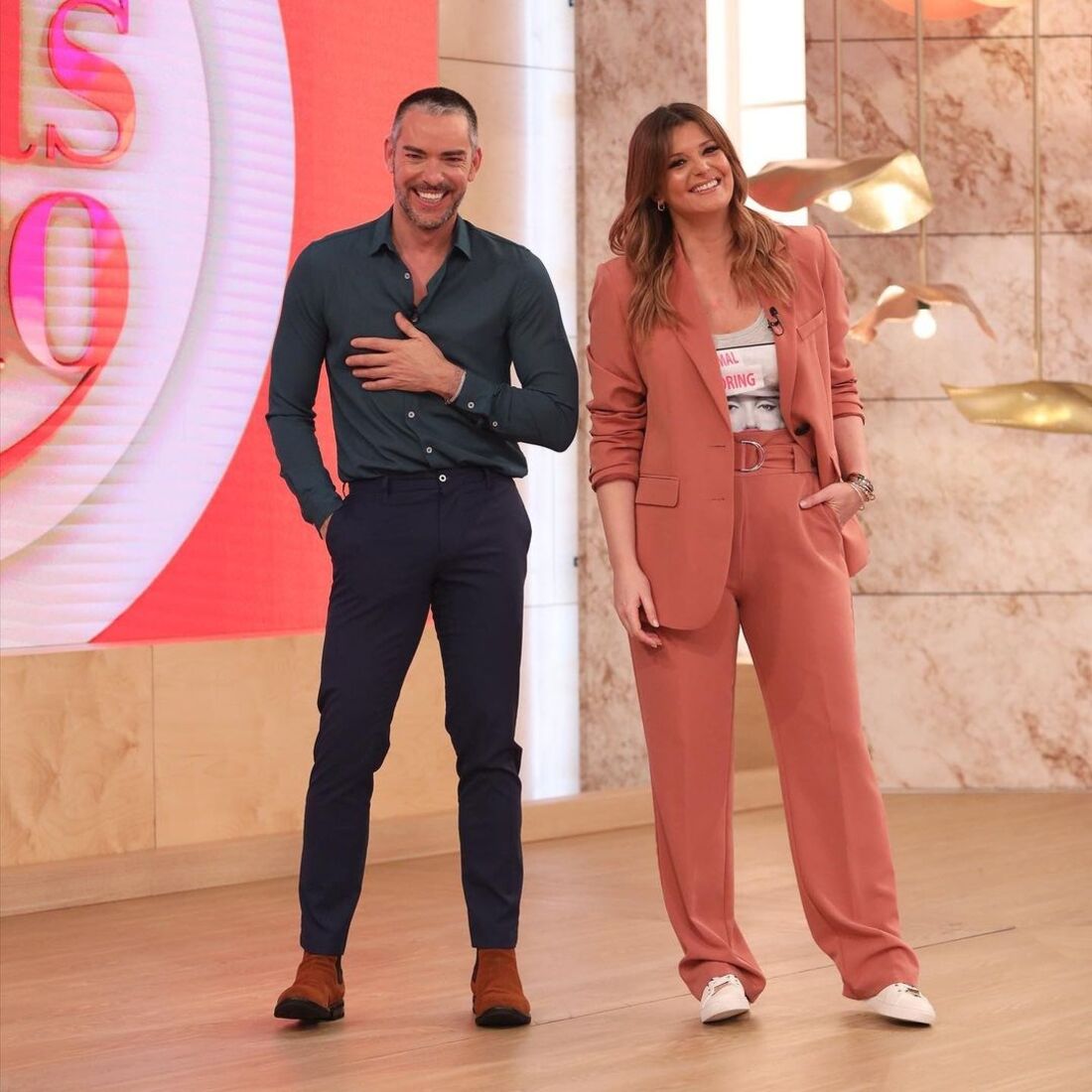 Maria Botelho Moniz e Cláudio Ramos