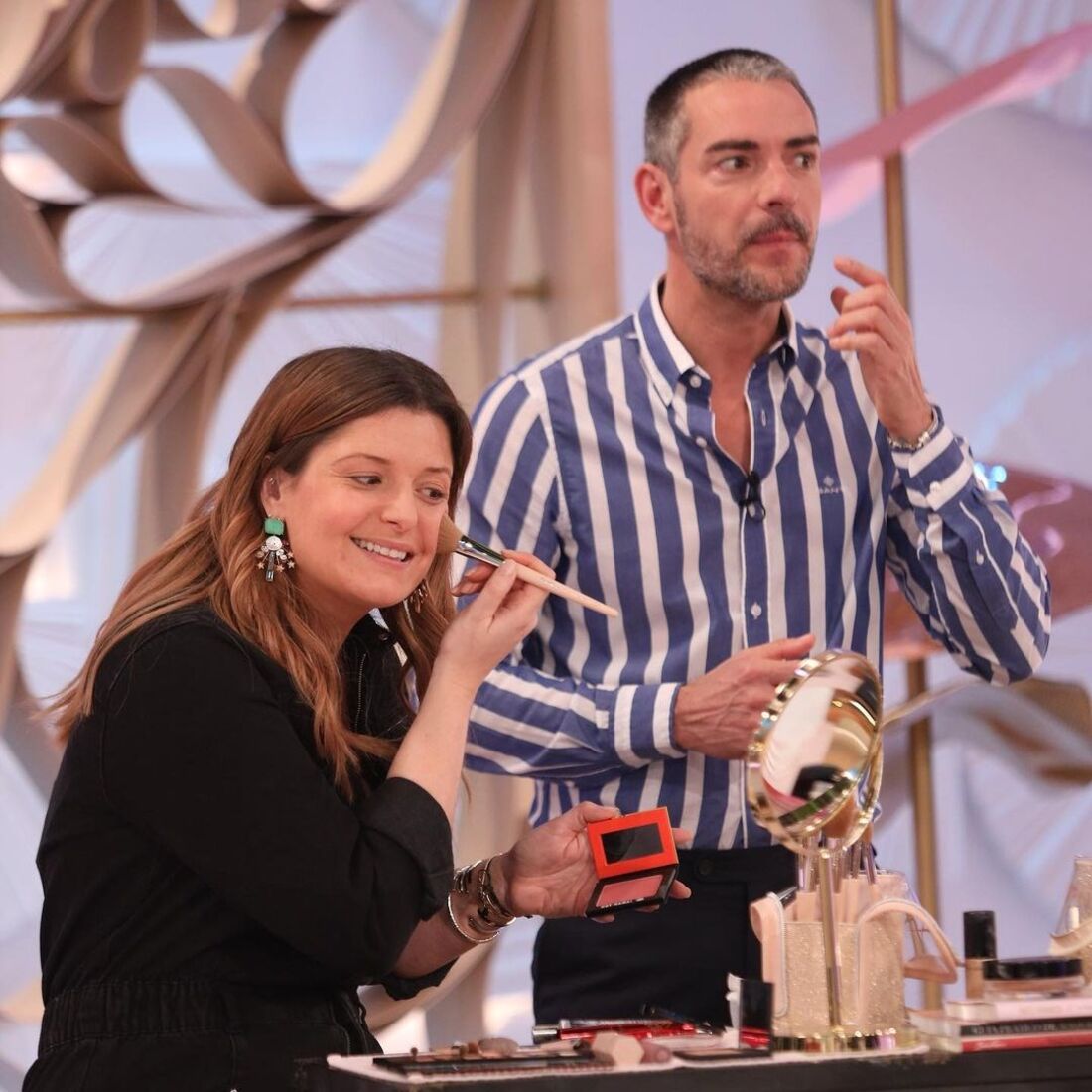 Maria Botelho Moniz e Cláudio Ramos