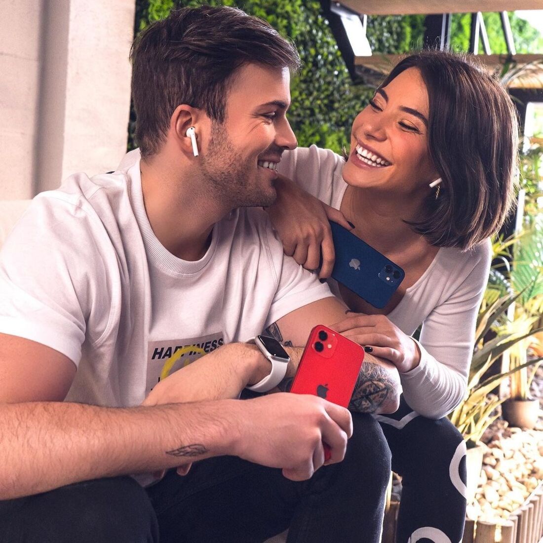 David Carreira e Carolina Carvalho