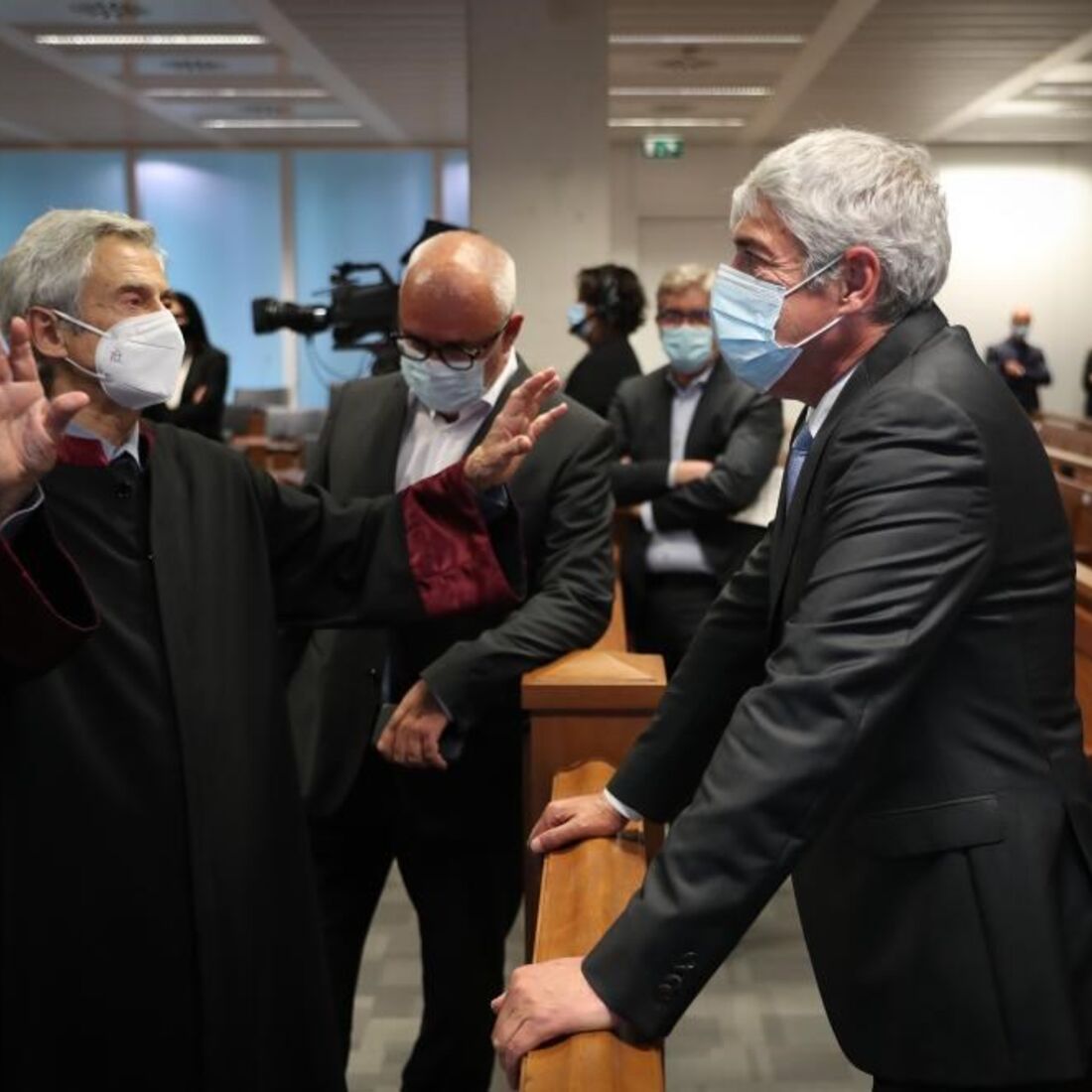 José Sócrates em tribunal