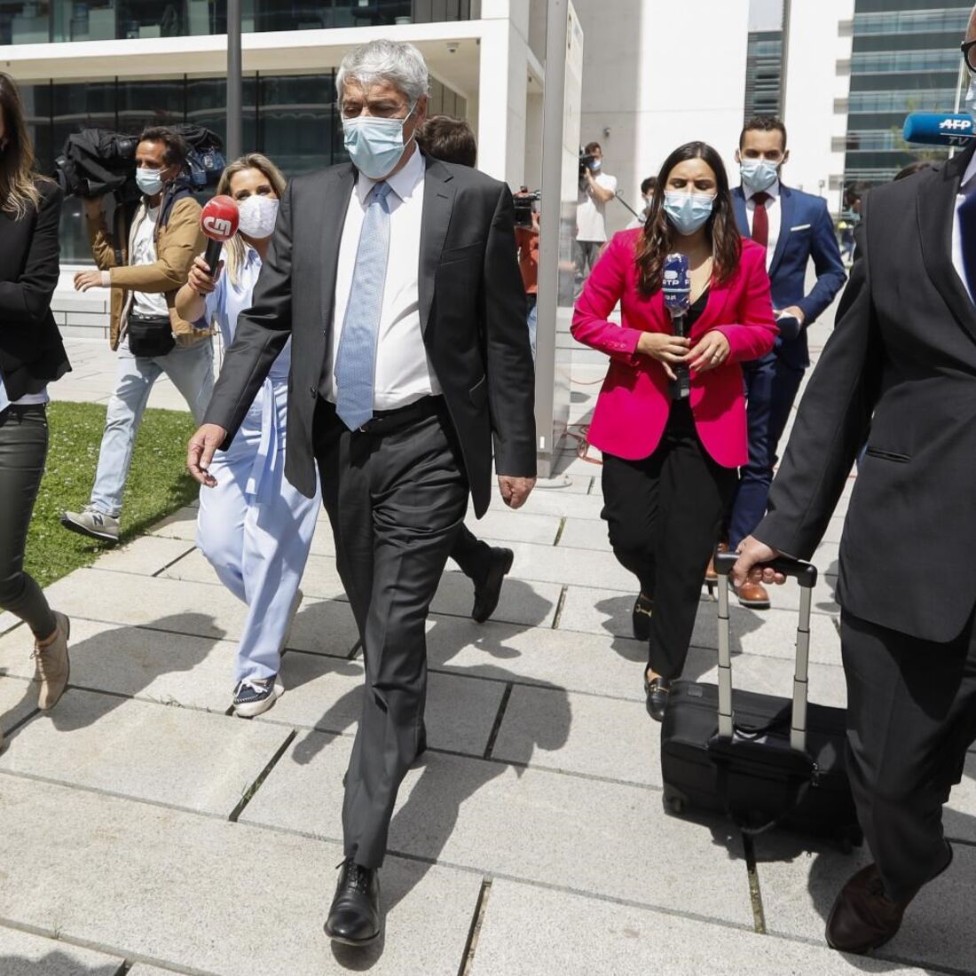 José Sócrates em tribunal