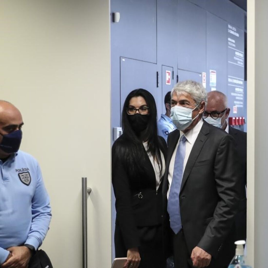 José Sócrates em tribunal