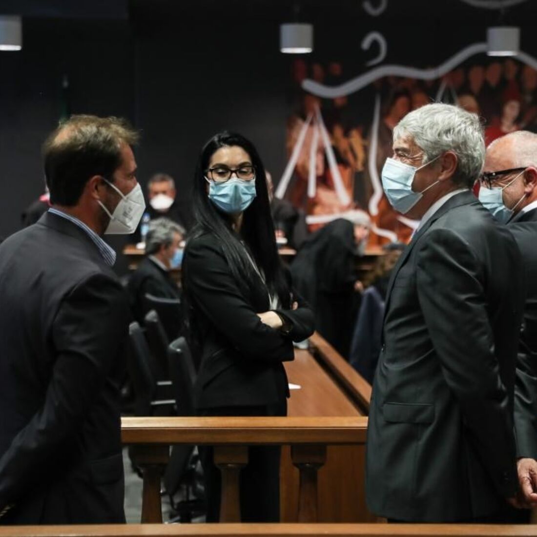 José Sócrates em tribunal