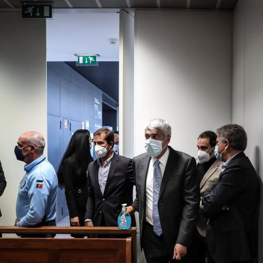 José Sócrates em tribunal