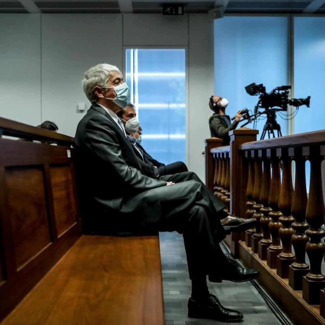 José Sócrates em tribunal