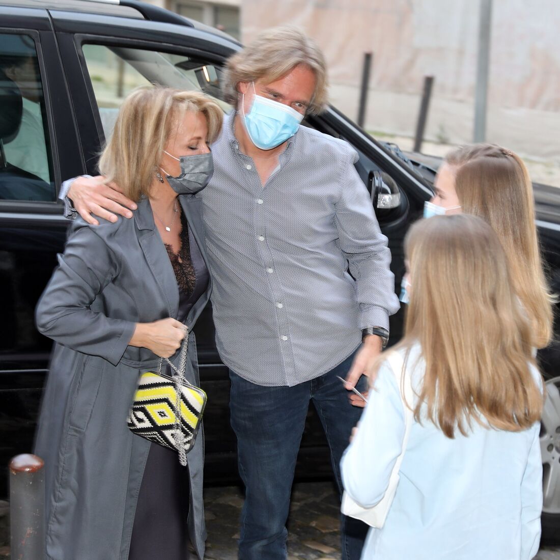 Alexandra Piet-Hein no teatro em família com a filha Margarida