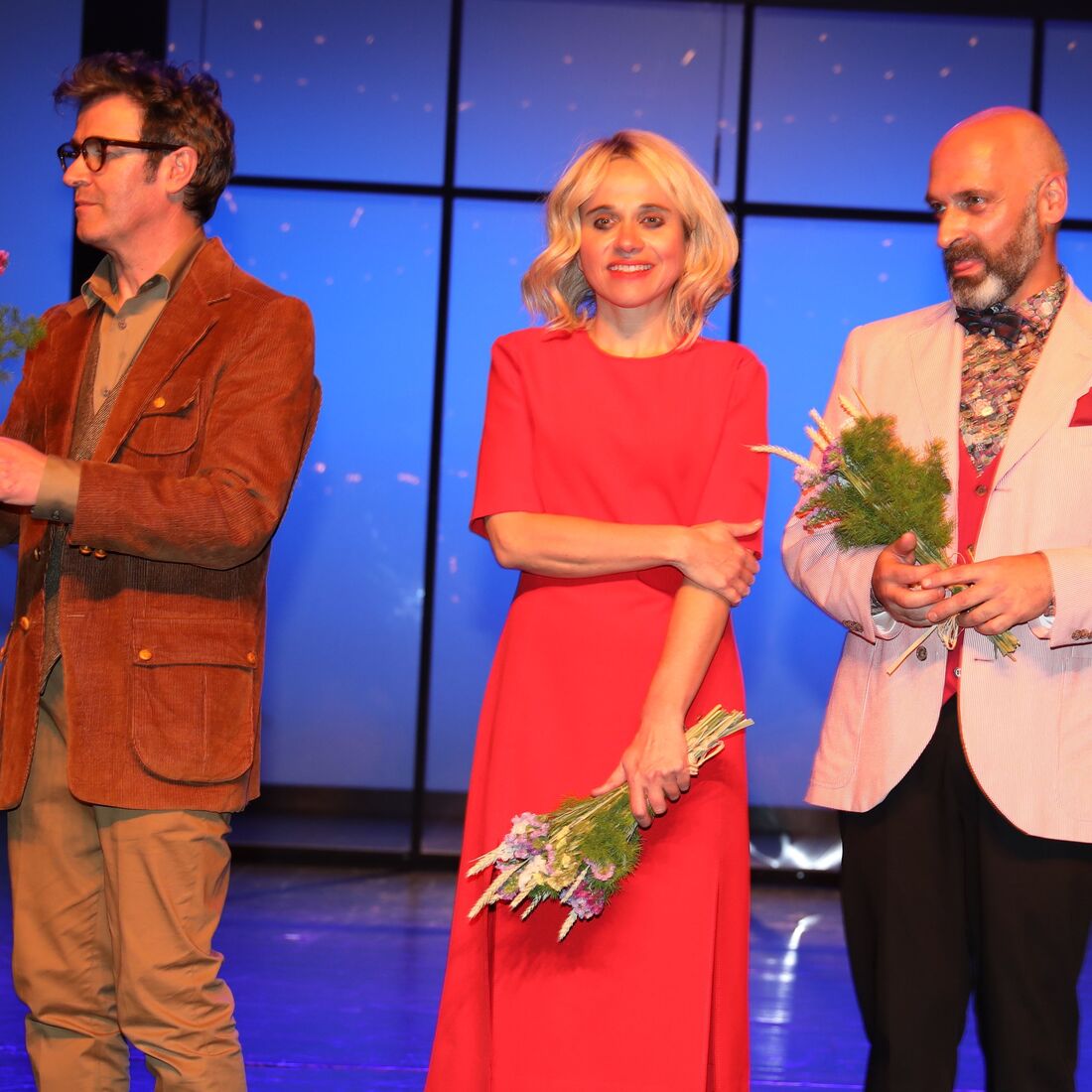 Alexandra Piet-Hein no teatro em família com a filha Margarida