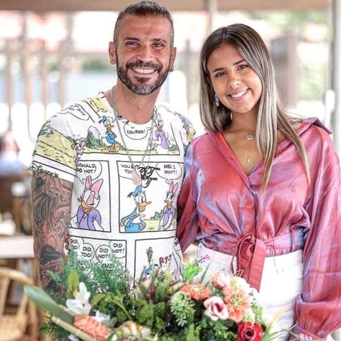 Joana Albuquerque e Bruno Savate