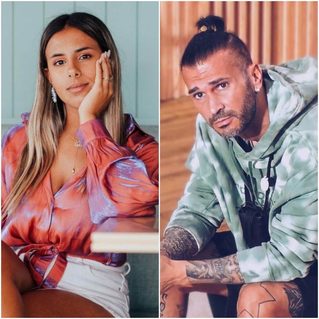 Joana Albuquerque e Bruno Savate