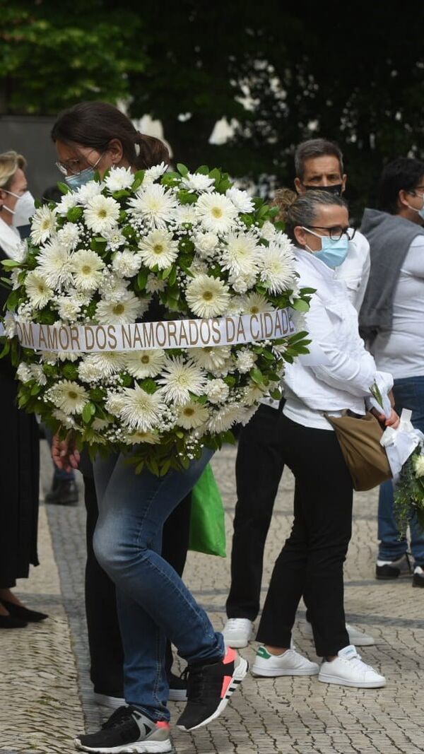 Velório Maria João Abreu
