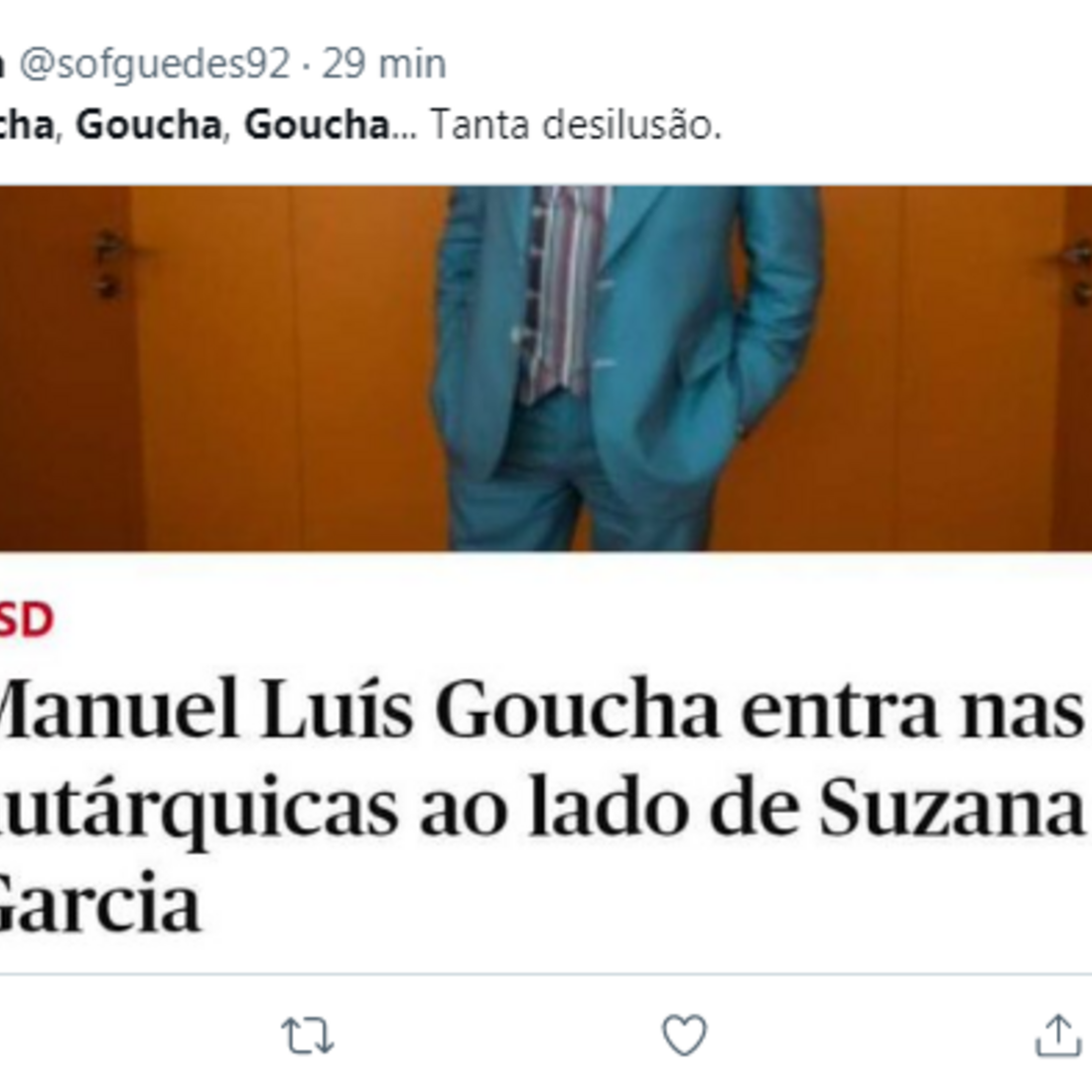 Onda de críticas contra Goucha 