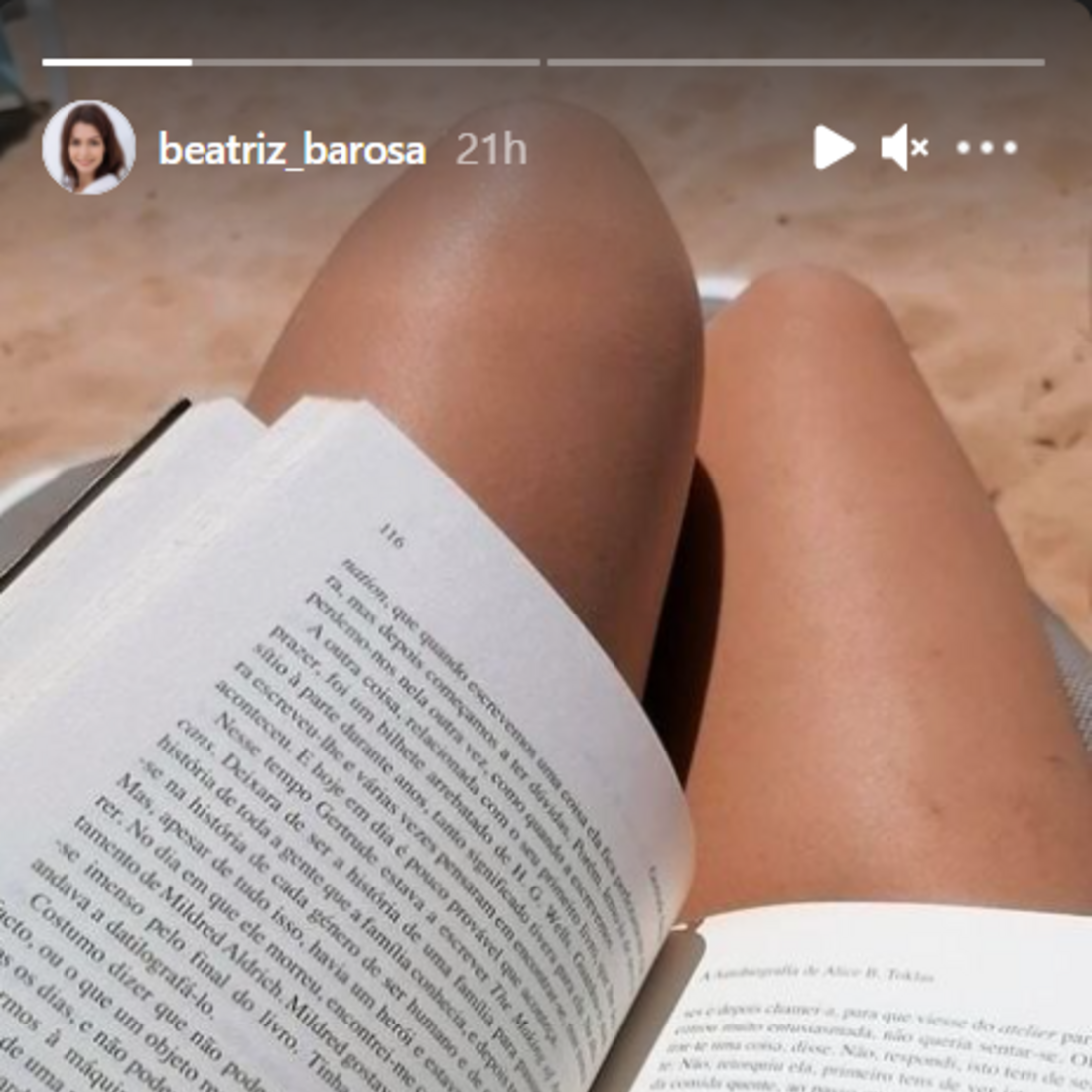 Manuel Marques, Beatriz Barosa, férias