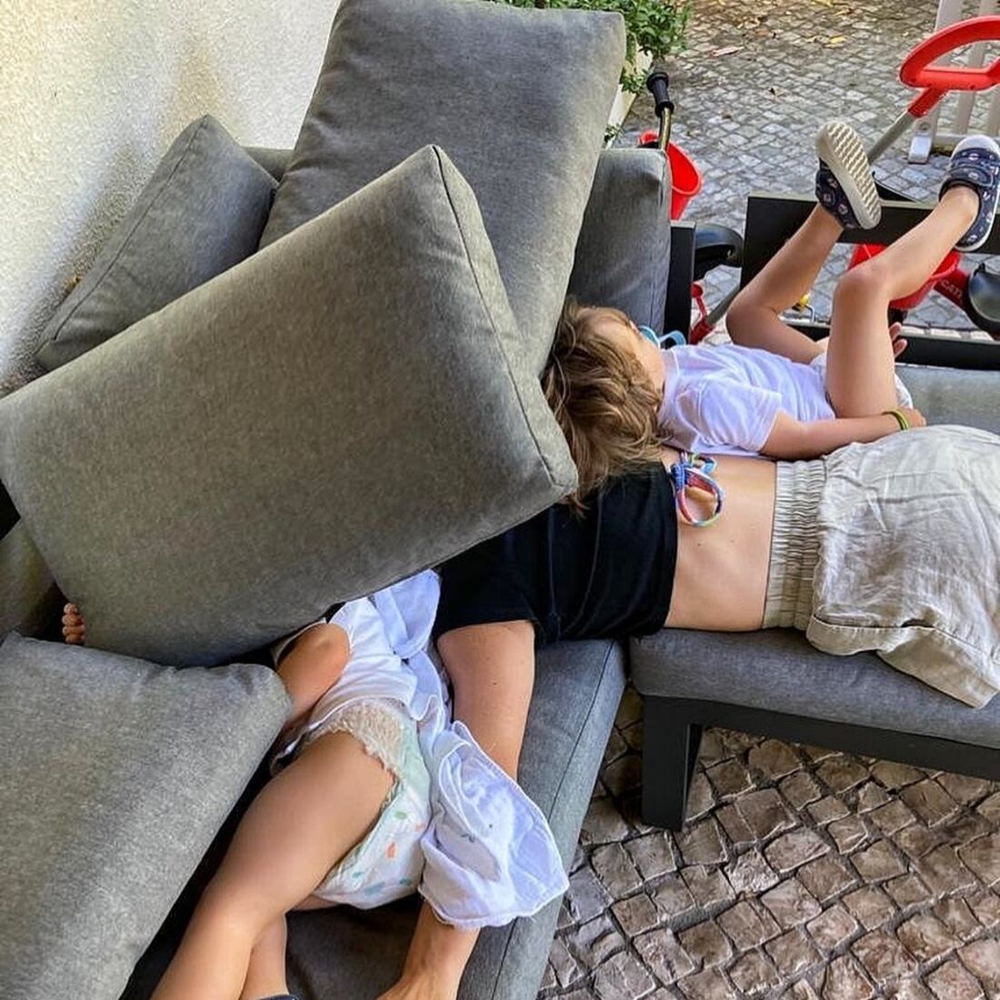 inês herédia, tomás, luís, filhos, gémeos