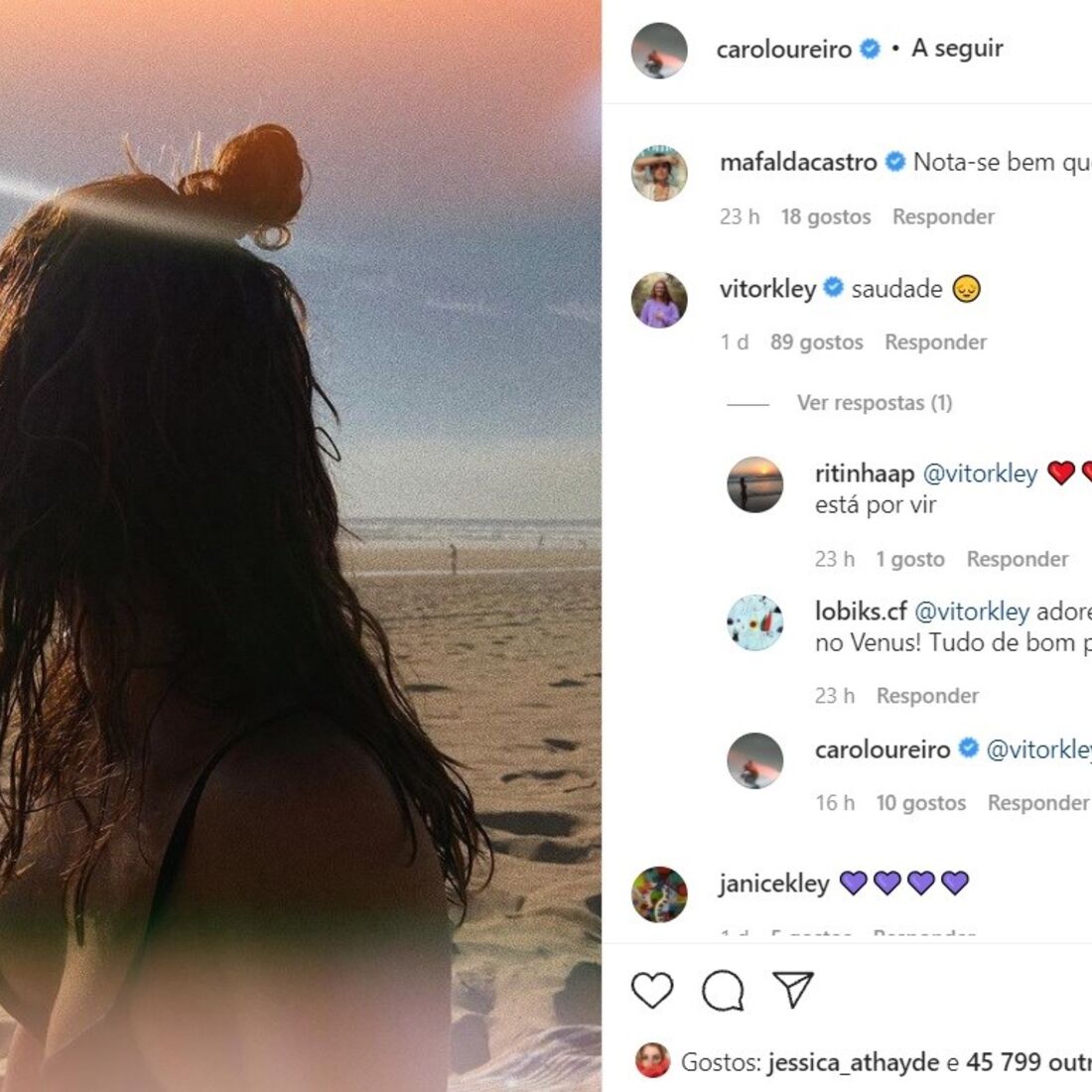 Carolina Loureiro, Vitor Kley