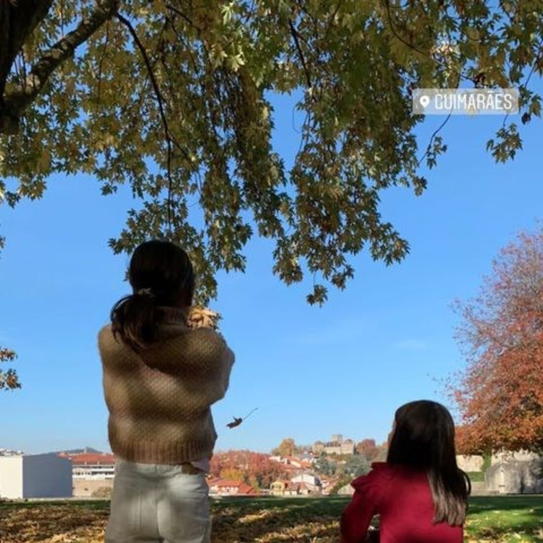 Cláudia Vieira, João Alves, Caetana, Maria