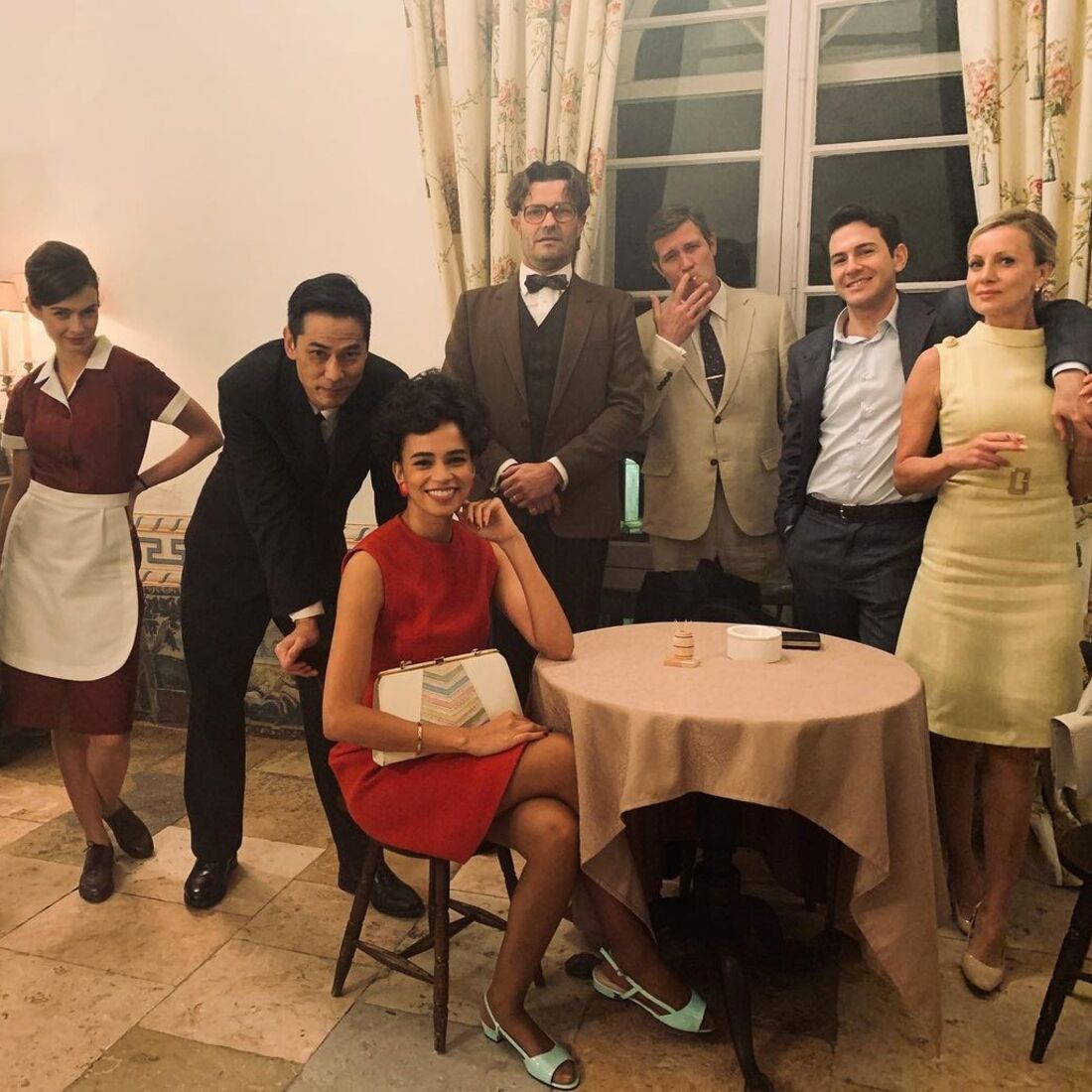 glória, série, bastidores