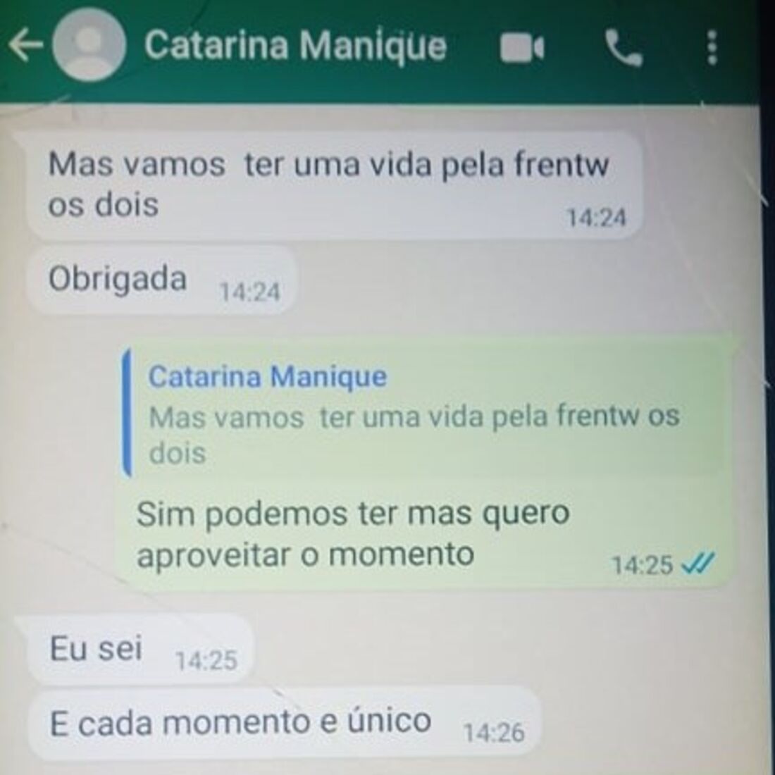 Agricultor, Catarina Manique, Óscar Martins, mensagens