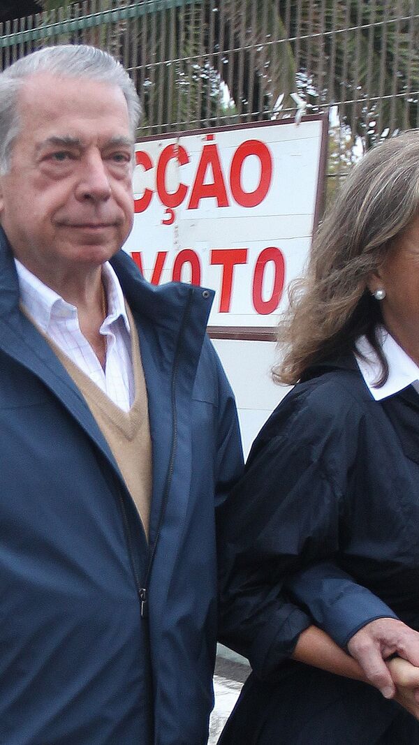 Maria João e Ricardo Salgado