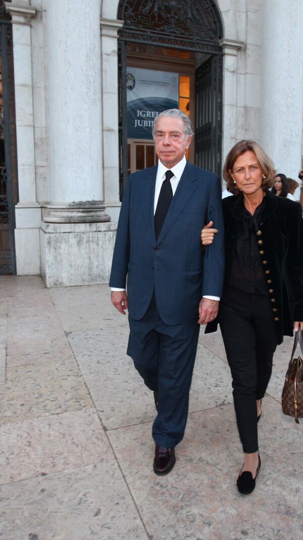 Maria João e Ricardo Salgado