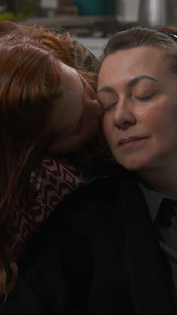 Maria João Abreu, no papel de Sãozinha, na novela 'A Serra'
