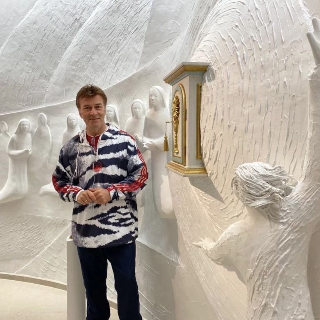 Tony Carreira e Fátima Lopes em Fátima 