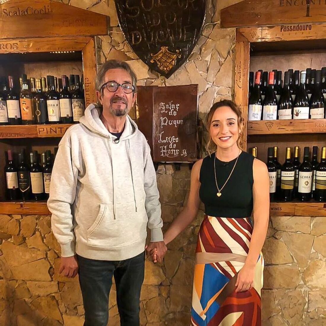 Rosa Bela e Carlos Areia