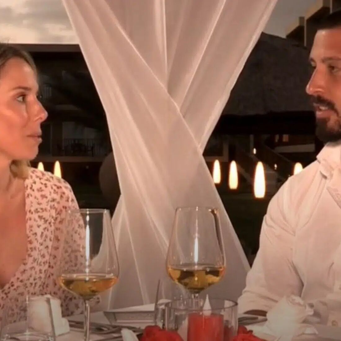 Dina, Tiago, casados à primeira vista