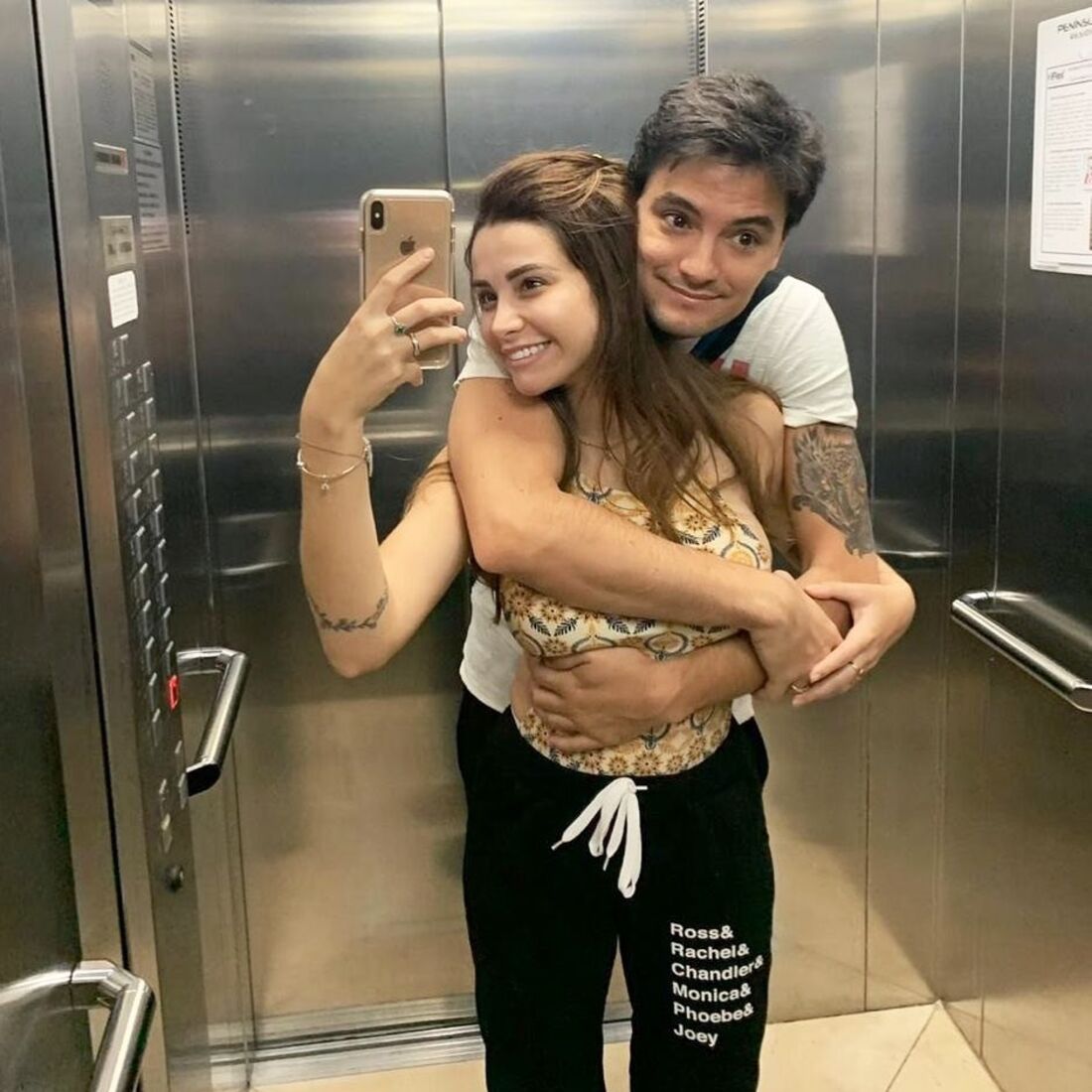 Bruna Gomes e Felipe Neto