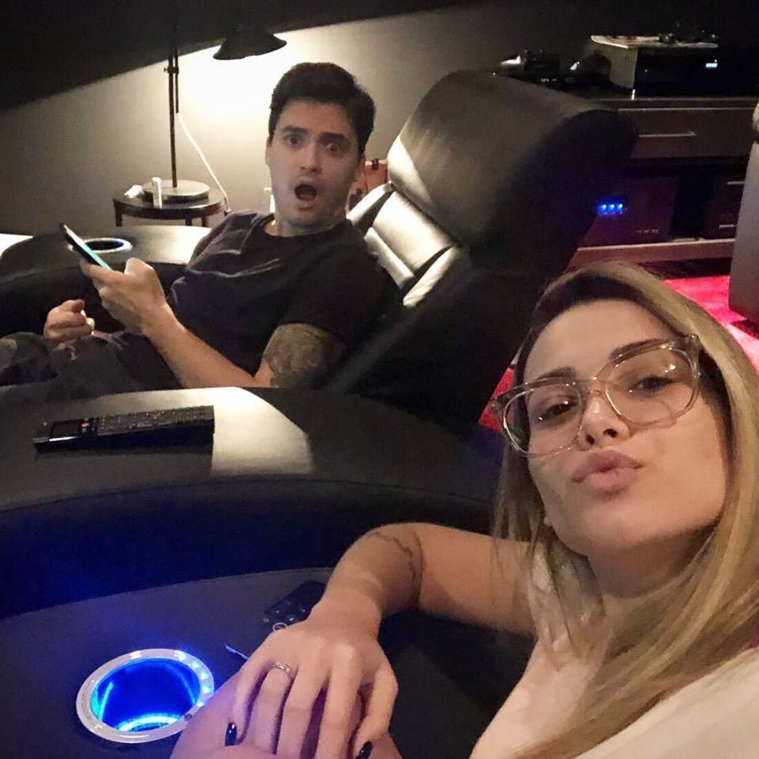 Bruna Gomes e Felipe Neto