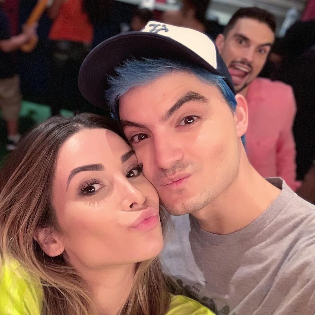 Bruna Gomes e Felipe Neto