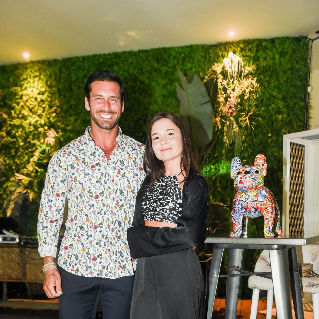 Francisco Macau e Sara na 'Warm up Summer FLASH!' no Sky Valley Vilamoura 