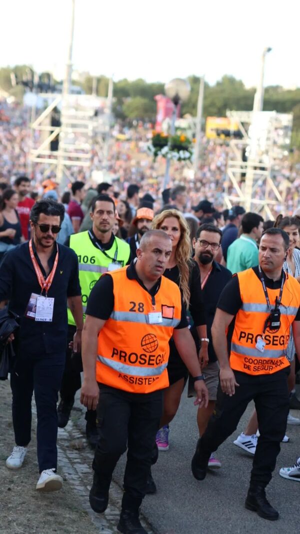 Cristina Ferreira, seguranças
