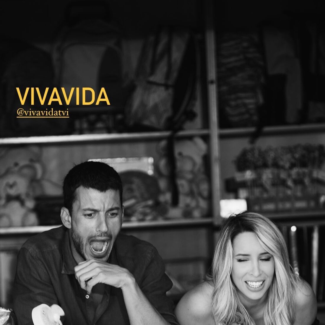 Ruben Rua e Helena Coelho na 'Rua das Flores'