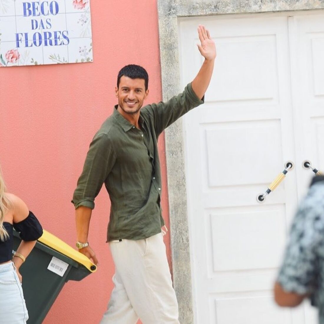 Ruben Rua e Helena Coelho na 'Rua das Flores'