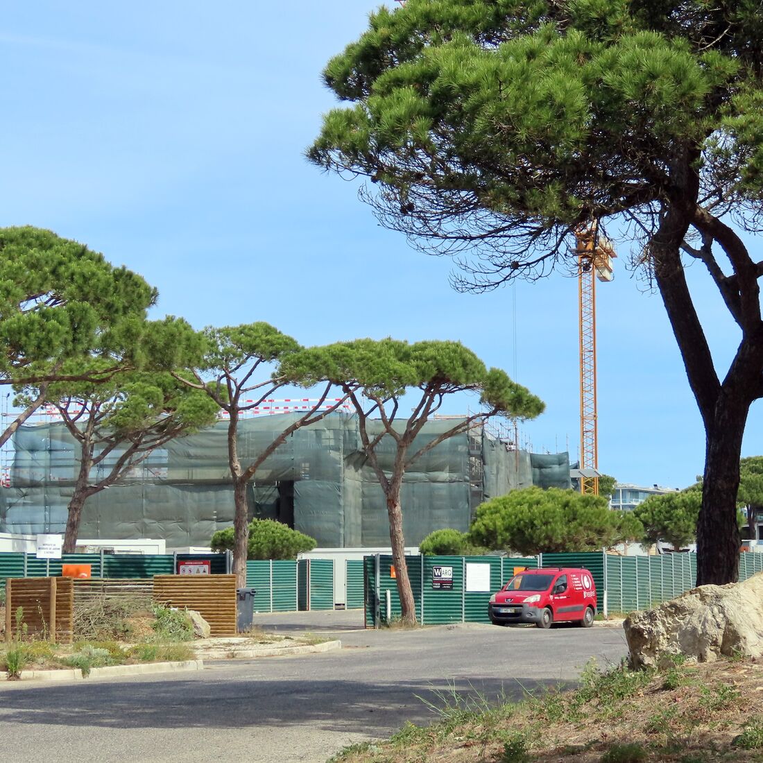 Obras da mansão de Cristiano Ronaldo na Quinta da Marinha, Cascais