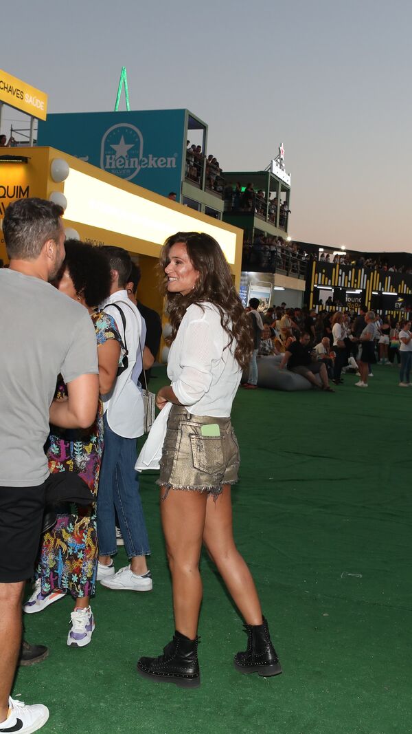 Claudia Vieira e Pedro Teixeira