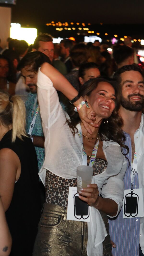 Claudia Vieira e Pedro Teixeira