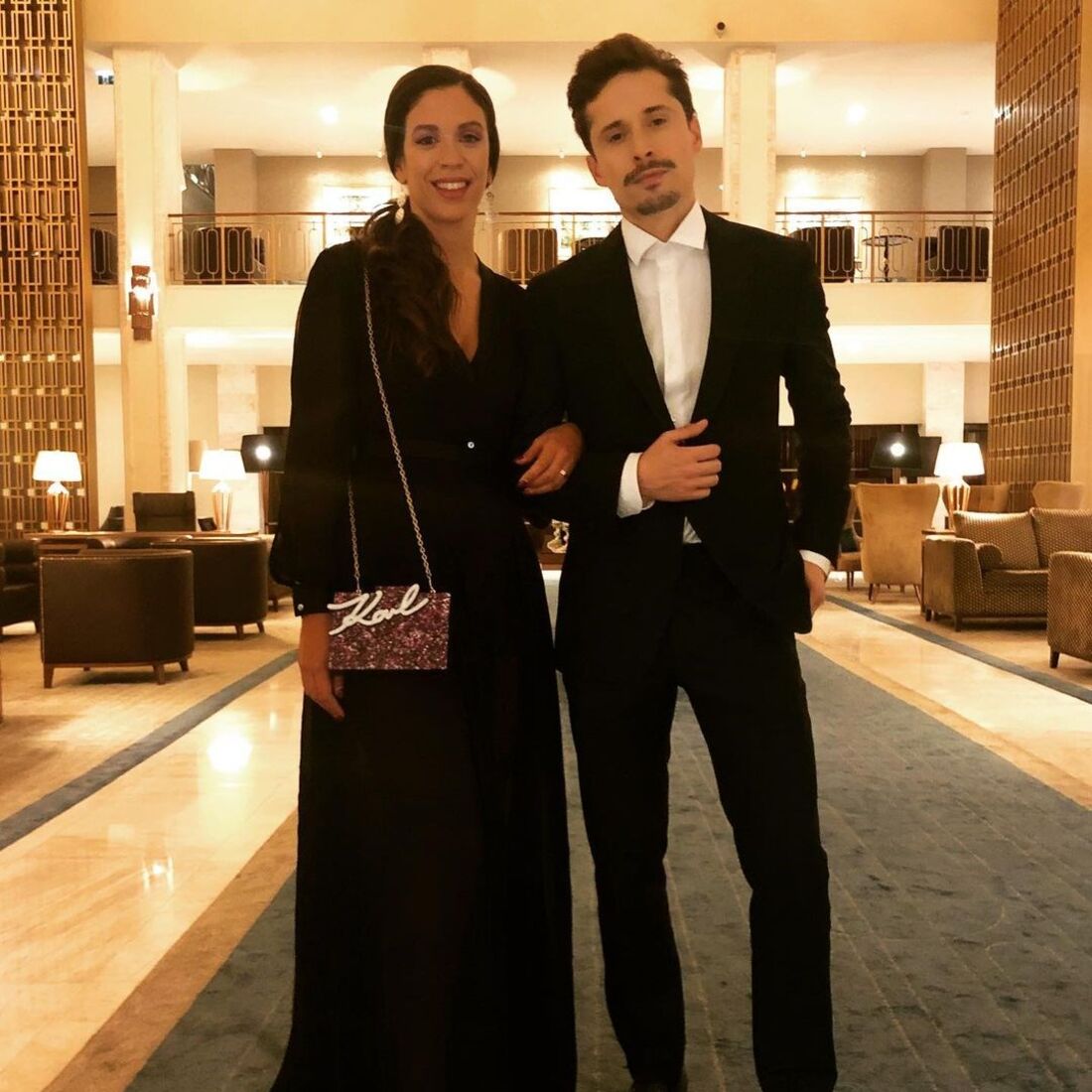 João Paulo Sousa e Adriana Gomes