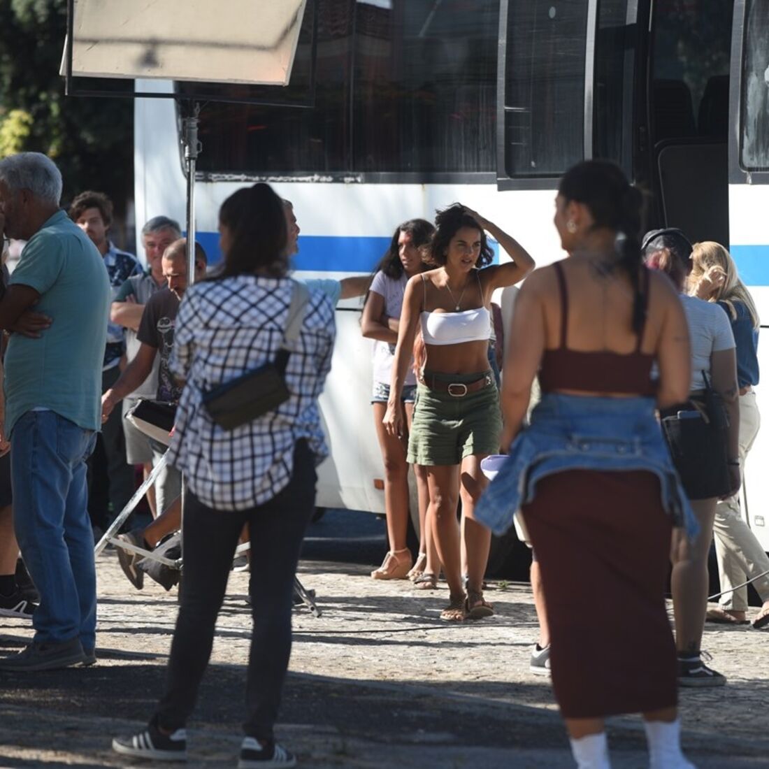 Sangue Oculto, novela, sic, bastidores, gravações